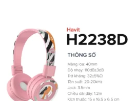 Havit H2238d Foldable Colourful Music Headphone